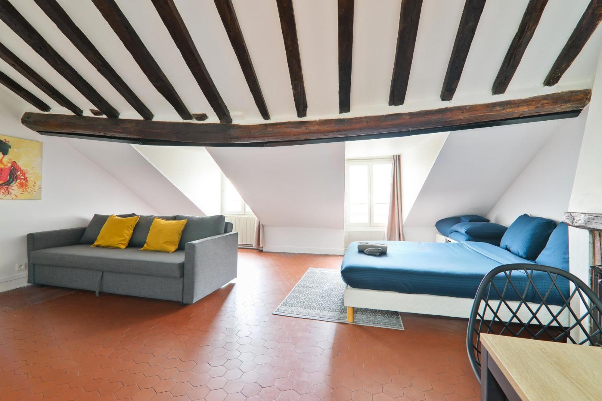 Studio Appartement Quartier Saint-Michel Notre-Dame 2 Free Netflix Paris Bagian luar foto