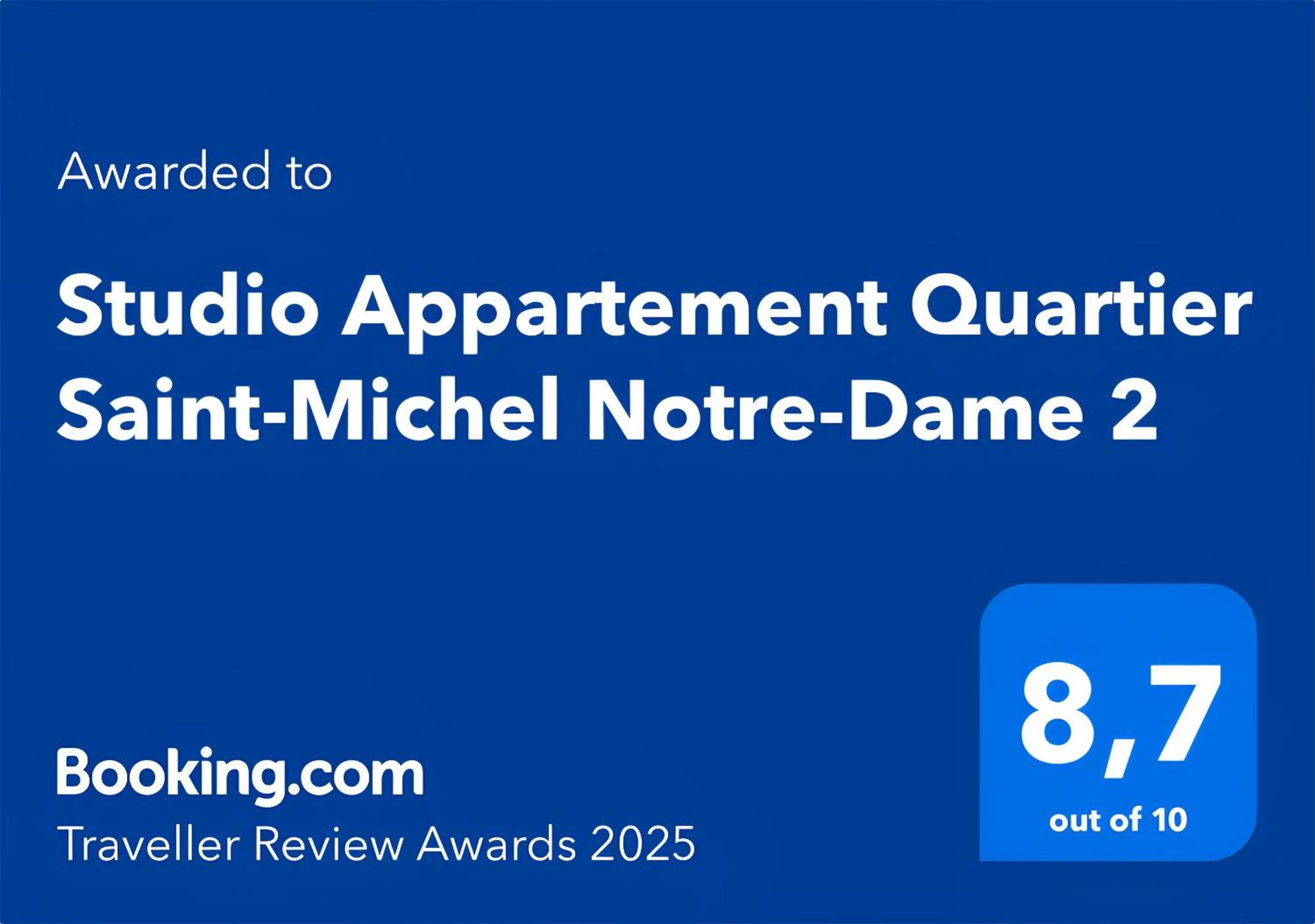 Studio Appartement Quartier Saint-Michel Notre-Dame 2 Free Netflix Paris Bagian luar foto