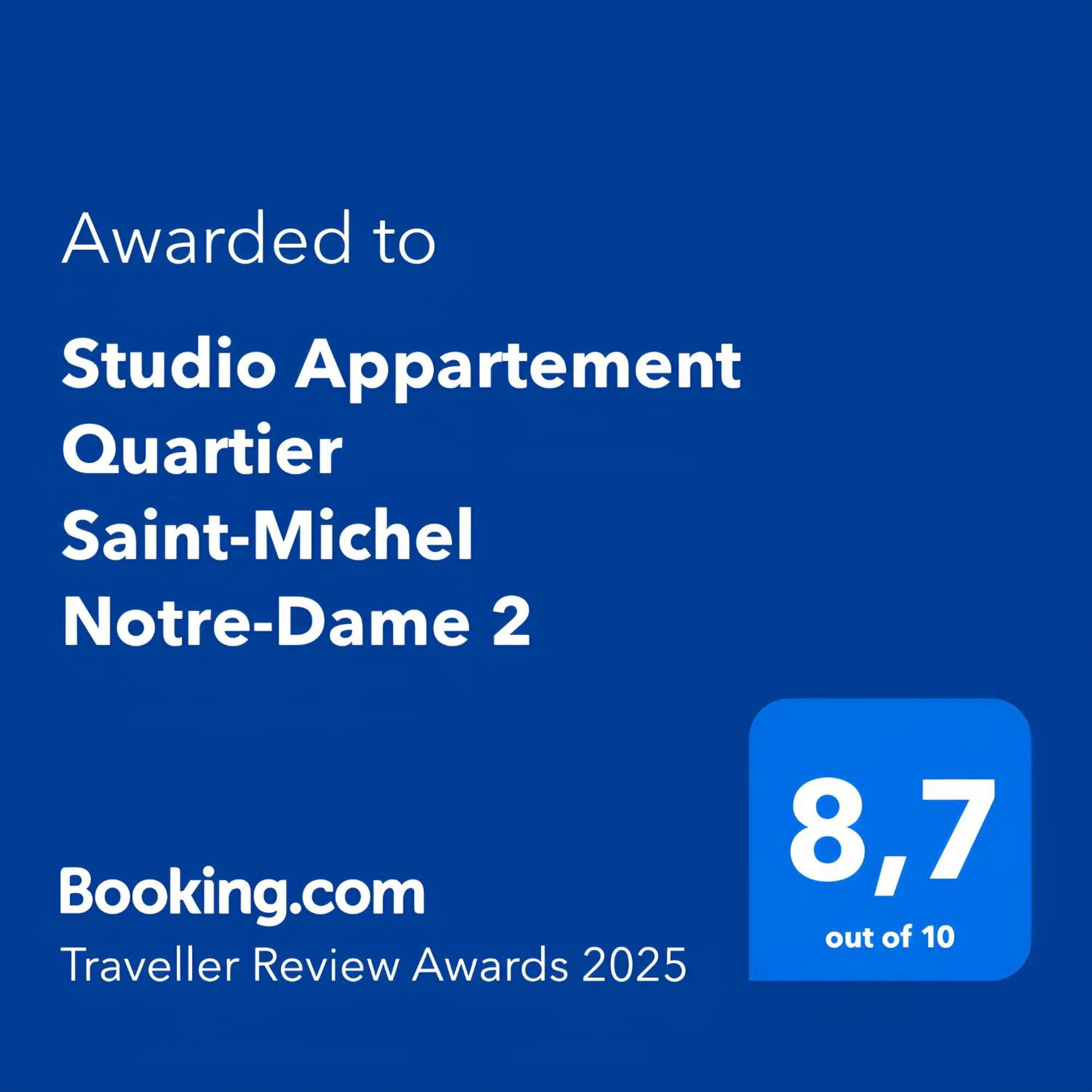 Studio Appartement Quartier Saint-Michel Notre-Dame 2 Free Netflix Paris Bagian luar foto